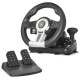Spirit of Gamer Race Wheel Pro Volante + Pedales PC,Playstation 2,Playstation 3 Negro, Plata