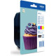 Brother LC-123RBWBP cartucho de tinta 3 pieza(s) Original Cian, Magenta, Amarillo