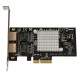 StarTech.com Tarjeta Adaptador de Red PCI Express PCI-E Gigabit Ethernet con 2 Puertos RJ45 Chipset Intel i350 ST2000SPEXI