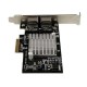 StarTech.com Tarjeta Adaptador de Red PCI Express PCI-E Gigabit Ethernet con 2 Puertos RJ45 Chipset Intel i350 ST2000SPEXI