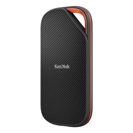 SanDisk Extreme Pro Tecnología Thunderbolt (Rayo) 4 TB USB Tipo C USB4 Gen 3x2 Negro, Naranja