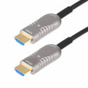 StarTech.com Cable HDMI 2.1 Híbrido Activo Óptico AOC de 15,2m - CMP Plenum