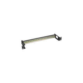 CARRIL DE MONTAJE DIN LANBERG 1U TS-35 PARA RACK 19 NEGRO