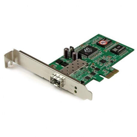 StarTech.com Tarjeta PCI Express Adaptadora de Red Gigabit con 1 Puerto SFP Abierto - NIC Ethernet PCI-E de Fibra PEX1000SFP2