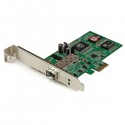 StarTech.com Tarjeta PCI Express Adaptadora de Red Gigabit con 1 Puerto SFP Abierto - NIC Ethernet PCI-E de Fibra PEX1000SFP2