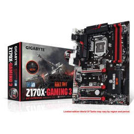 Gigabyte GA-Z170X-GAMING 3-EU S1151 Z170CPNT ATX SND GLN U3.1 SATA6GB S DDR4  IN GA-Z170X-GAMING 3-EU