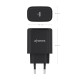 AISENS Cargador GaN 45W, 1xUSB-C PD3.0, Negro