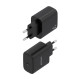 AISENS Cargador GaN 45W, 1xUSB-C PD3.0, Negro