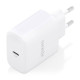 AISENS Cargador GaN 45W, 1xUSB-C PD3.0, Blanco