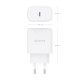 AISENS Cargador GaN 45W, 1xUSB-C PD3.0, Blanco