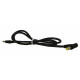 Getac 590GBL000162 cable de audio 1,84 m Negro