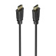 AISENS Cable HDMI V2.1 CCS Ultra Alta Velocidad / HEC 8K@60Hz 48Gbps, A/M-A/M, Negro, 1.0m