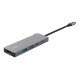 Trust 26062 hub de interfaz USB Tipo C Gris