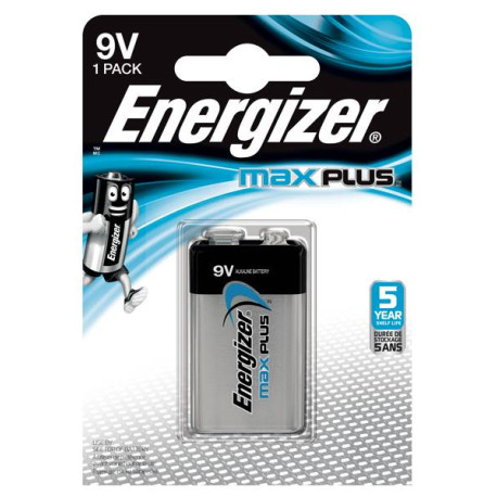 Energizer Max Plus Batería de un solo uso 9V