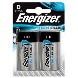 Energizer Max Plus Batería de un solo uso D