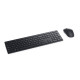 DELL - DELL KM5221W teclado Ratón incluido Oficina RF inalámbrico QWERTY Internacional de EE.UU. Negro - KM5221WBKR-INT