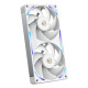 NZXT F240X Carcasa del ordenador Ventilador 12 cm Blanco 1 pieza(s)