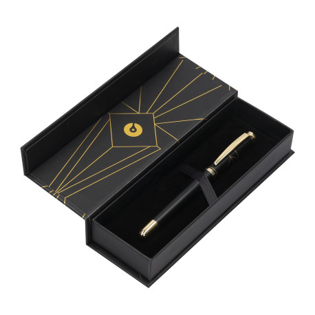 Belius Soiree pluma estilográfica Sistema de llenado integrado Negro, Oro 1 pieza(s)