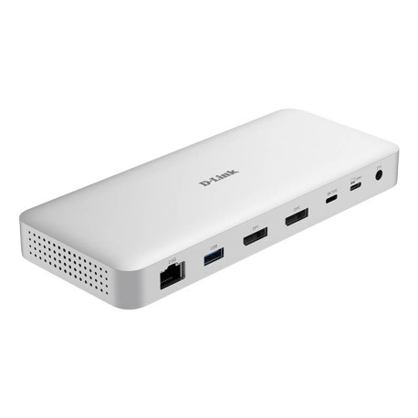 D-Link DUF-901/E base para portátil y replicador de puertos Alámbrico USB4 Gris