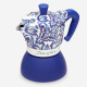 Bialetti 5356 cafetera manual Cafetera italiana 0,19 L Azul, Blanco