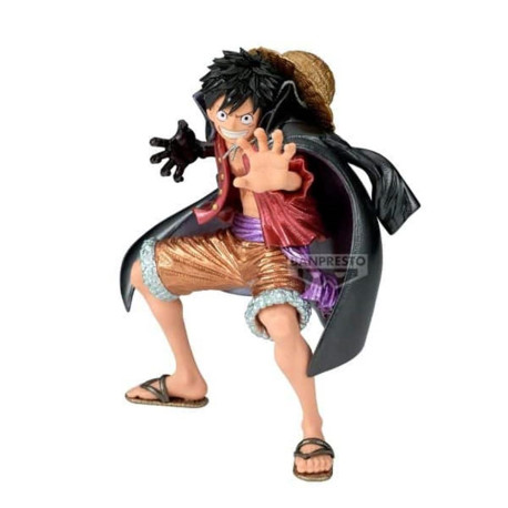 Figura banpresto one piece king of artist monkey d luffy land of wano ii special ver. 19cm