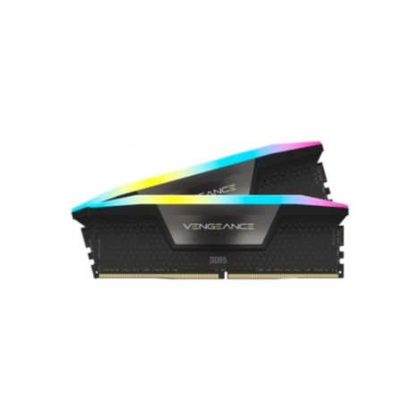 MEMORIA CORSAIR DDR5 64GB 2X32GB PC5600 VENGEANCE RGB CMH64GX5M2D5600Z40