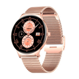 COOL SMARTWATCH ULTRATHIN + 2 CORREAS (AMOLED, LLAMADAS, ULTRAFINO) ROSA