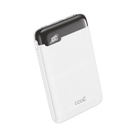 COOL BATERIA EXTERNA POWER BANK 5000 MAH DISPLAY 10W BLANCO