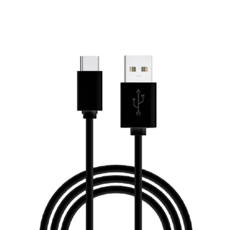 COOL CABLE USB  TIPO-C (1.2 METROS) NEGRO 2.4 AMP