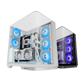 CAJA SEMITORRE ATX MC-INFINIO LITE ARGB BLANCO MARS GAMING