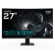 GIGABYTE GS27FC2 Monitor Gaming Curvo 27'' FHD - 1920 x 1080, 240Hz, 1ms, 350 cd/m², HDR Ready, HDMI 2.0, Displayport 1.4