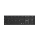 Nilox PRO WIRELESS BLACK ESPANOL teclado Hogar / Oficina USB + Bluetooth QWERTY Español Negro