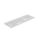 Nilox PRO WIRELESS SILVER ESPANOL teclado Hogar / Oficina USB + Bluetooth QWERTY Español Blanco