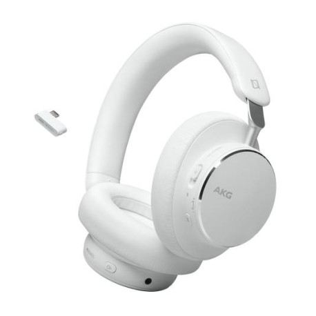 AKG N9 Hybrid Auriculares Inalámbrico y alámbrico Diadema Llamadas/Música Bluetooth Blanco
