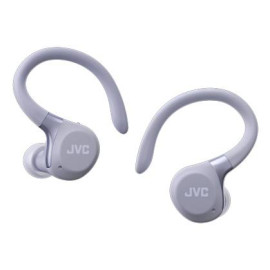 JVC HA-EC75T-V-U auricular y casco Auriculares Inalámbrico gancho de oreja Deportes Bluetooth Violeta