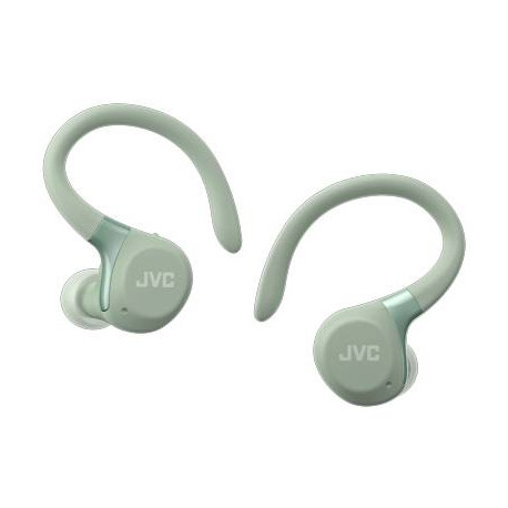 JVC HA-EC75T-G-U auricular y casco Auriculares Inalámbrico gancho de oreja Deportes Bluetooth Verde