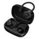 JVC HA-EC75T-B-U auricular y casco Auriculares Inalámbrico gancho de oreja Deportes Bluetooth Negro