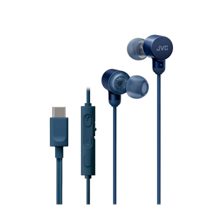JVC HA-FR29UC BLUE / AURICULARES CON CABLE USB-C™ MICRÓFONO Y MANDO A DISTANCIA