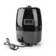 Nedis KAAF120FBK freidora Sencillo 2,4 L Independiente 1000 W Freidora de aire caliente Aluminio, Negro