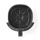 Nedis KAAF120FBK freidora Sencillo 2,4 L Independiente 1000 W Freidora de aire caliente Aluminio, Negro
