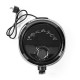 Nedis KAAF120FBK freidora Sencillo 2,4 L Independiente 1000 W Freidora de aire caliente Aluminio, Negro