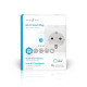 Nedis WIFIP121FWT enchufe inteligente 3680 W Hogar Blanco