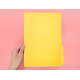 Liderpapel SC48 carpeta Cartón Amarillo Folio