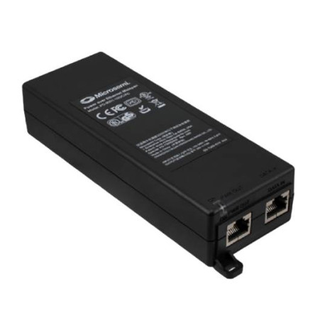 Microsemi PD-9001-10GC/AC-EU adaptador e inyector de PoE Ethernet rápido, Gigabit Ethernet 55 V