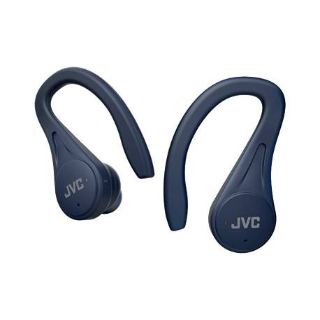 JVC HA-EC25T Auriculares True Wireless Stereo (TWS) gancho de oreja Deportes Bluetooth Azul