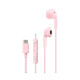 JVC HA-FR17UC PINK / AURICULARES DE TIPO BOTÓN CON USB-C