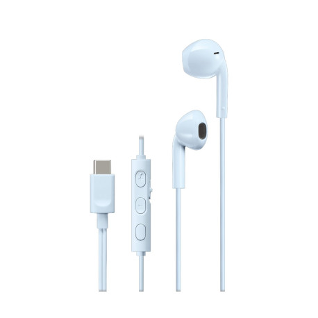 JVC HA-FR17UC BLUE / AURICULARES DE TIPO BOTÓN CON USB-C