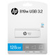 HP HPFD819W-A-128 unidad flash USB 128 GB USB tipo A 3.2 Gen 2 (3.1 Gen 2) Plata
