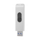 HP HPFD819W-A-64 unidad flash USB 64 GB USB tipo A 3.2 Gen 2 (3.1 Gen 2) Plata
