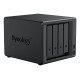 Synology DiskStation DS925+ NAS Ryzen Embedded V1500B 4 GB DDR4 64 TB Unidad de disco duro Negro